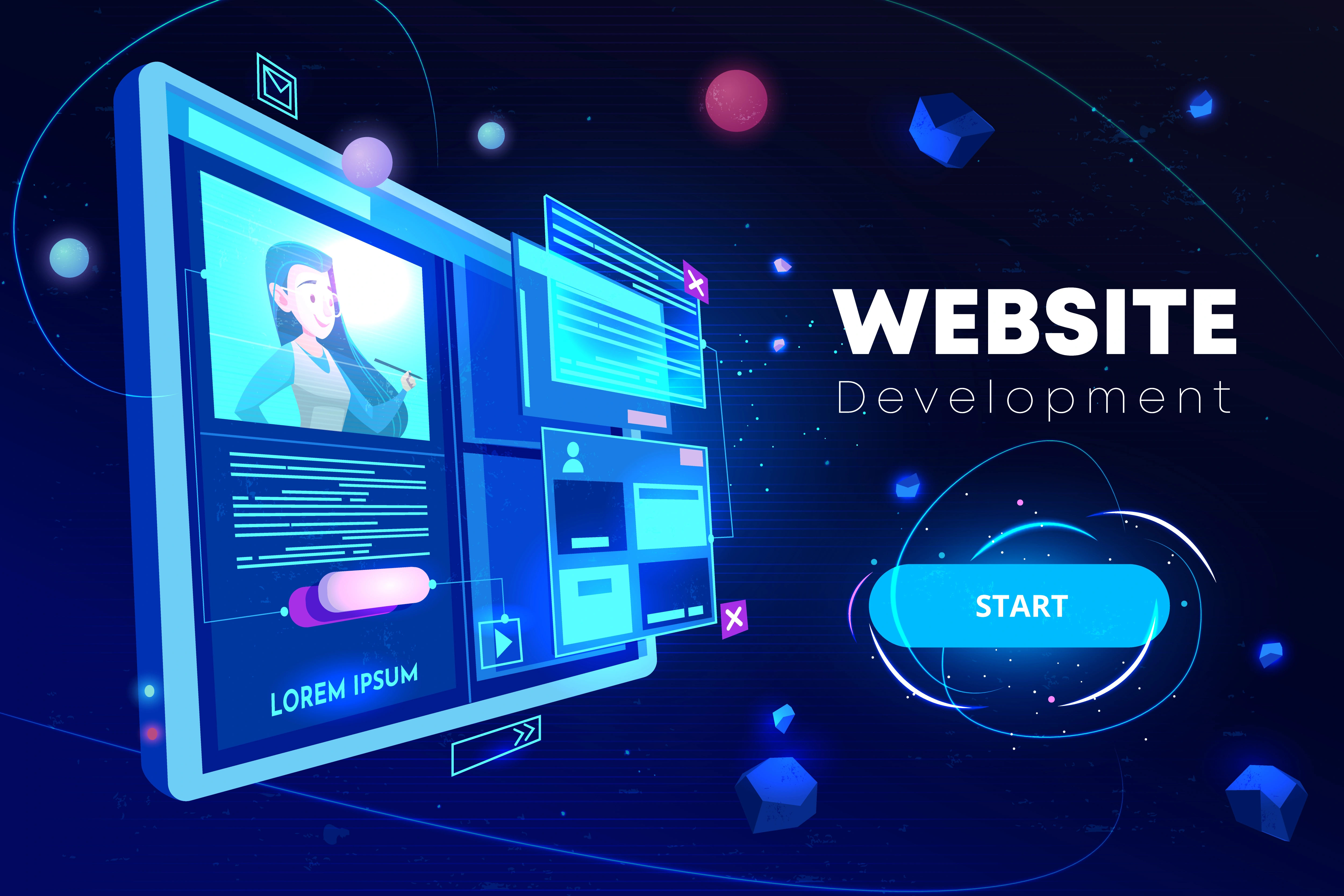 web design and web development